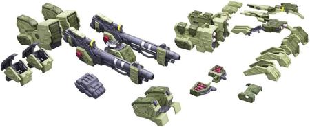 Kotobukiya HMM ZOIDS Liger Zero Panzer Unit Marking Plus Ver. 1/72 Scale Plastic Model Kit, Approximately 320mm Long