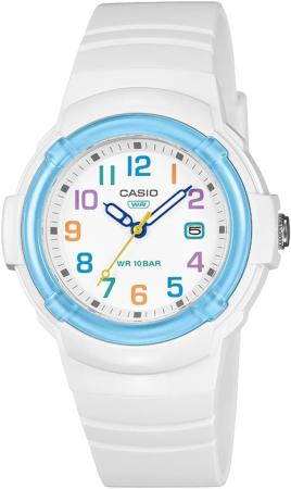 CASIO Casio Collection Watch Environmentally Friendly Materials LX-800H-7A2JF Women's White x Blue