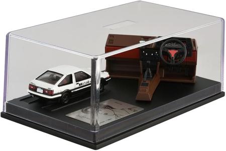 TAKARA TOMY Tomica Premium Unlimited STEERING VIEW Initial D AE86 Trueno (Volume 1 Specifications) Miniature Car Toy for Ages 6 and Up