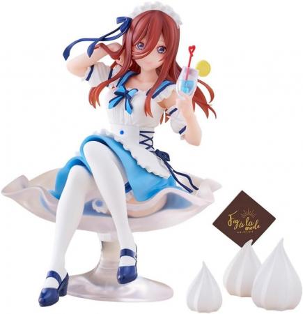 The Quintessential Quintuplets TENITOL Fig a la mode Miku Plastic Pre-painted Finished Figure