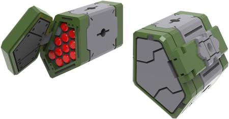 Kotobukiya MSG Modeling Support Goods Weapon Unit 58 Link Missile Total Length Approx. 26mm Non-scale Plastic Model