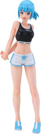 Hasegawa 1/12 Egg Girls Collection No. 49 Maiyuki Sara (Sportswear) Unpainted Resin Kit SP661 (Person)