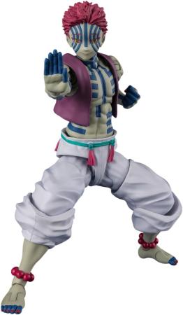 TAMASHII NATIONS SHFiguarts Demon Slayer Akaza approx. 145mm PVC & ABS painted movable figure