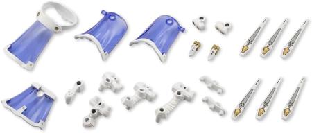 Kotobukiya MSG Modeling Support Goods Mecha Supply 29 Mission Cloak White Ver. Approx. 40mm Tall Non-Scale Plastic Model