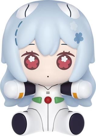 Huggy Good Smile Evangelion: New Theatrical Edition Rei Ayanami Long Hair Ver. Plastic Pre-painted Figure