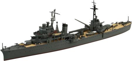 Aoshima Bunka Kyozai (AOSHIMA) 1/700 Waterline No. 355 Japanese Navy Light Cruiser Kashima Plastic Model