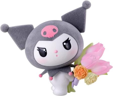 Rowtashii Noise mofamofy Sanrio Kuromi, approximately 100mm, PVC, ABS, and nylon pre-painted figure