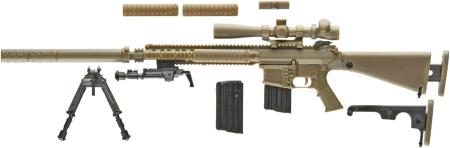 Tomytec 1/12 Little Armory LA110 M110SASS Type Unpainted Assembly Runner Kit 333548