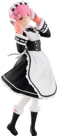 POP UP PARADE Re:Zero − Starting Life in Another World Ram Winter Ver. Non-scale Plastic Painted Finished Figure Resale
