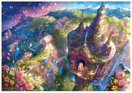 1000-piece jigsaw puzzle, Rapunzel Wondrous Fantasy, 51 x 73.5 cm, D-1000-899