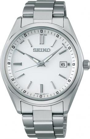 SEIKO Selection Solar Radio Clock The Standard SBTM317 Men's Silver