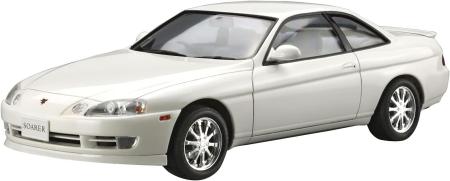 Aoshima Bunka Kyozai (AOSHIMA) The Model Car No. 131 1/24 Toyota JZZ30 Soarer 2.5GT Twin Turbo L 91 Plastic Pre-Colored Plastic Model