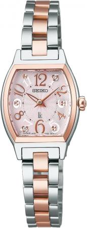 SEIKO LUKIA Happy Collection 2025 SS Main Series SSWA012 Womens Silver + Silky Pink