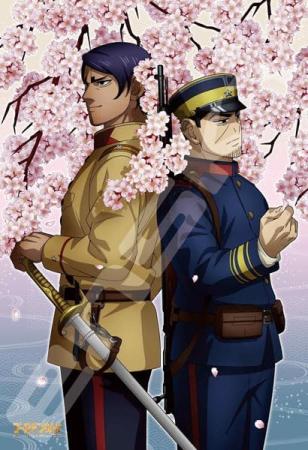 Jigsaw Puzzle Golden Kamuy Sergeant Tsukishima/Lieutenant Koito 300 Pieces (300-3168)