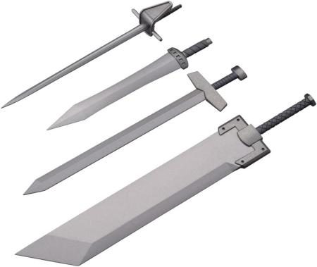 Kotobukiya MSG Modeling Support Goods Weapon Unit 33 Knight Sword Total Length Approx. 89mm Non-scale Plastic Model