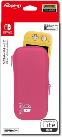 [Nintendo Licensed Product] Smart Pouch EVA Pink for Nintendo Switch Lite