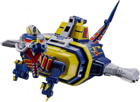 BANDAI SPIRITS (Bandai Spirits) Soul of Chogokin Space Sheriff Gavan GX-106 Electronic Star Beast Doll & Guillain Disc ประมาณ ฟิกเกอร์ที่สามารถเคลื่อนย้ายได้แบบทาสีขนาด 270 มม. และ ABS และ POM