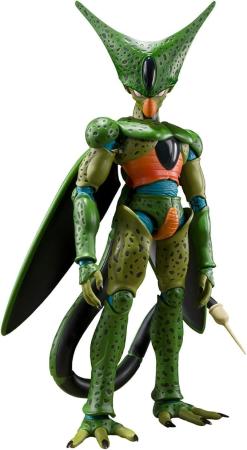 TAMASHII NATIONS SHFiguarts Dragon Ball Z Cell First Form (Rerelease Edition) Approximately 170mm PVC & ABS Painted Movable Figure