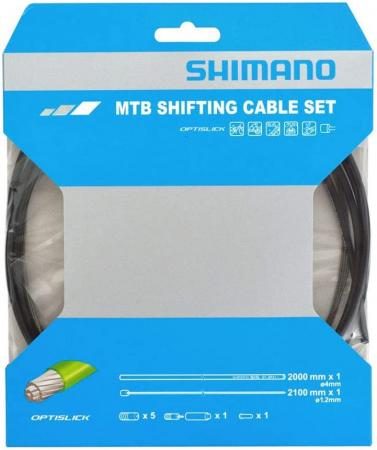 SHIMANO Repair Parts Shift Cable Set Optislick MTB Black *One shift inner cable Y60198092