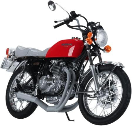 Aoshima Bunka Kyozai (AOSHIMA) The Bike No. 22 1/12 Honda CB400 CB400FOUR Custom Plastic Model Kit (76 yen)