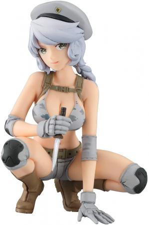 Hasegawa 1/12 Egg Girls Collection No.20 Sasha Illusiona (Army) Unpainted Resin Kit SP502