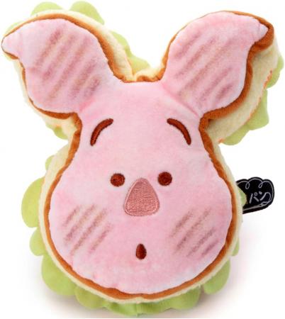Disney Character Nui Pan Plush Toy S Sandwich Piglet Plush Toy Height approx. 13cm