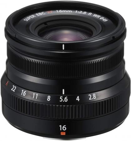 Fujinon XF16mmF2.8 R WR Lens-Black