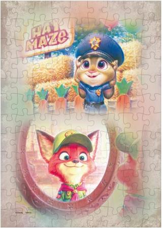 Tenyo (Tenyo) (Made in Japan) 108-Piece Jigsaw Puzzle Disney Judy & Nick 