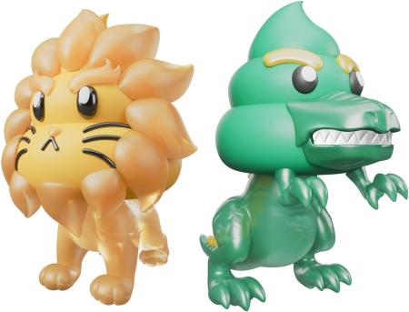 BANDAI SPIRITS Clay Model Kit Uncosul Days Animal Poop Set 2 Tyrannosaurus & Lion