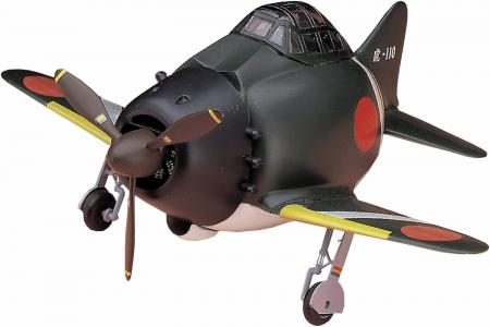 Hasegawa Egg Plane Japanese Navy Zero Fighter Non-Scale Plastic Model TH8