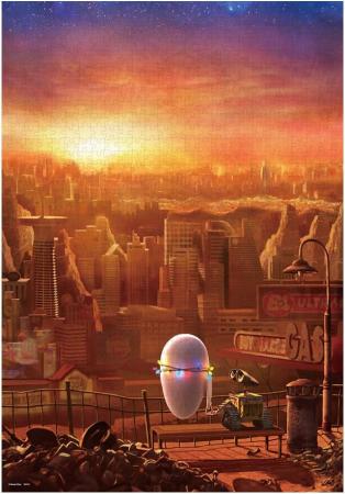 Tenyo (Tenyo) (Made in Japan) 1000-Piece Canvas-Style Jigsaw Puzzle Disney 