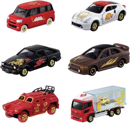 TAKARA TOMY Tomica Fukumai Tomica Box Miniature Car Toy for Ages 3 and Up