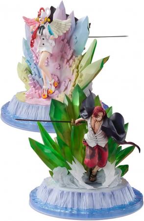 Figuarts ZERO [Super Gekisen] One Piece Shanks & Uta -ONE PIECE FILM RED Ver.- About 240mm PVC & ABS pre-painted figure