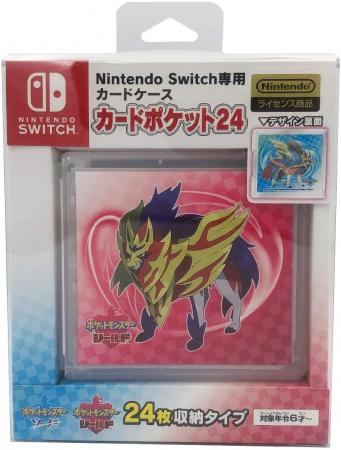 Nintendo Switch Dedicated Card Case Card Pocket 24 Legendary Pokemon