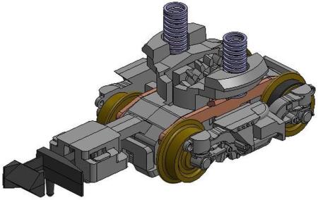 TOMYTEC TOMIX N Gauge FS579 Powered Bogie, Model Train Supplies, 6827