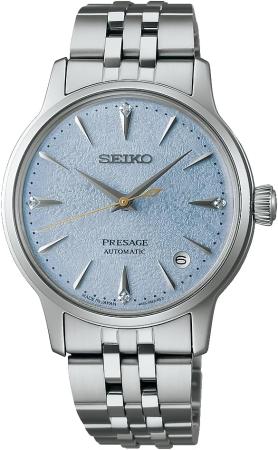 SEIKO Watch Presage Cocktail Time 34mm SRRY049 Women's Silver