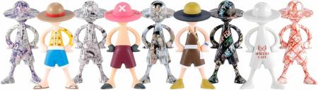 (Sold Individually) TAMASHII NATIONS LUFFY's ONE PIECE Adventure Memories (Vol. 2) Random Approx. 86mm ABS Painted Complete Figure (3)
