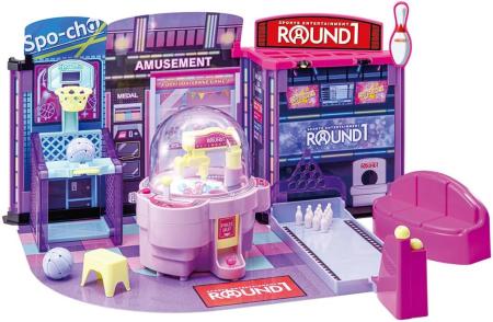 Takara Tomy Licca-chan Lively Illuminated Crane Let's All Go Round One Dress-Up Play Toy for Ages 3 and Up