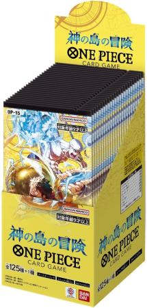 BANDAI ONE PIECE Card Game Booster Pack: Adventure on the Island of the Gods (OP-15) (Box) 24 Packs