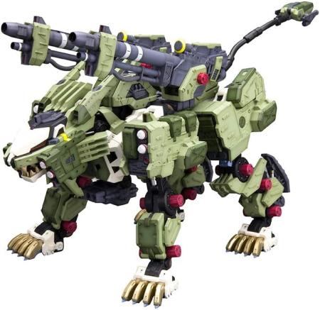 Kotobukiya HMM ZOIDS RZ-041 Liger Zero Panzer Marking Plus Ver. 1/72 Scale Plastic Model Kit, Approximately 320mm Long
