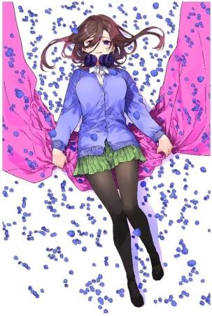 Juego de cartas y fundas para cartas de Las Quintillizas por excelencia, Nakano Miku