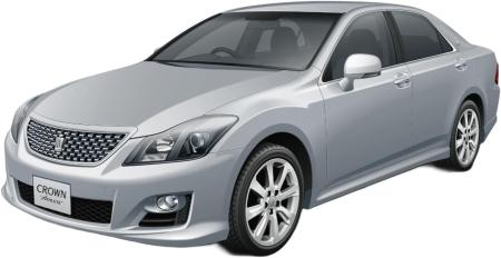 Aoshima Bunka Kyozai (AOSHIMA) The Model Car No. 143 1/24 Toyota GRS204 Crown Athlete 8/10 Plastic Model