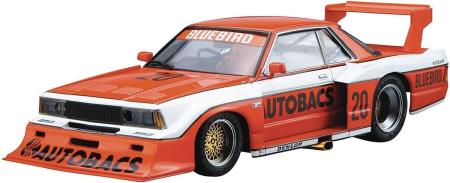 Aoshima Bunka Kyozai (AOSHIMA) Modelo de coche nº 24 1/24 Nissan KY910 Bluebird Super Silhouette 83 Maqueta de plástico precoloreada