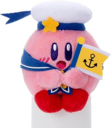 TAKARATOMY ARTS Kirby's Bon Voyage Chokkori-san Kirby Plush Toy Height approx. 10cm