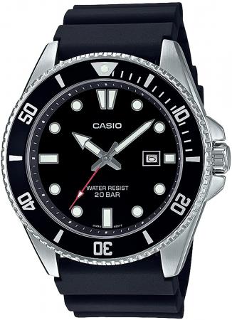 CASIO Diver's Watch Casio Collection Online Limited Model MDV-107-1A1JF Men's Black