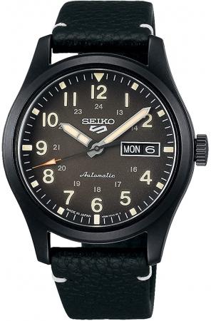 SEIKO 5 SPORTS Automatic Mechanical Distribution Limited Model Watch Men's SEIKO Five Sports Made in Japan SRPG41 Black Leather (Parallel Import)