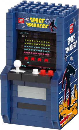Kawada Nanoblock Space Invaders Upright Case NBCC_109 2 x 10.5 x 18 cm Ages 12 and up Interior Hobby NBCC_109