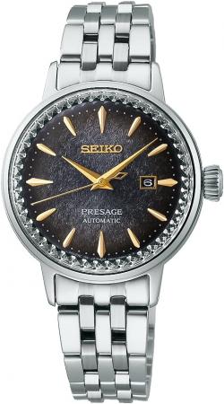 SEIKO Presage Cocktail Time STAR BAR Limited Edition SRRW003 Women's Silver