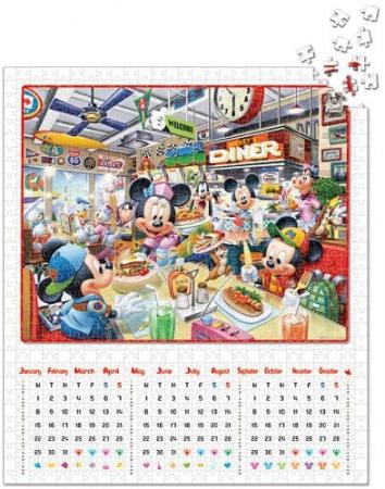 837Pieces Puzzle Pazukare Disney Mickey Diner