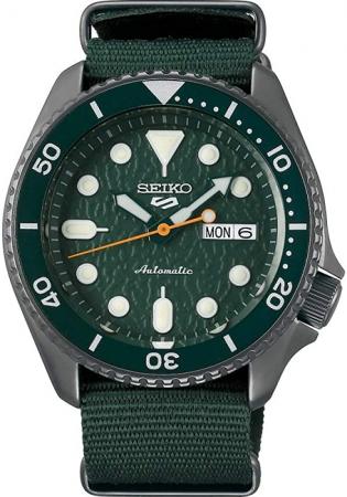 SEIKO 5 Sports SRPD77K1 Men's Watch Steel Green Automatic